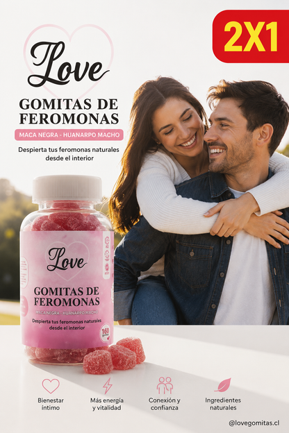 Love Gomitas de Feromonas