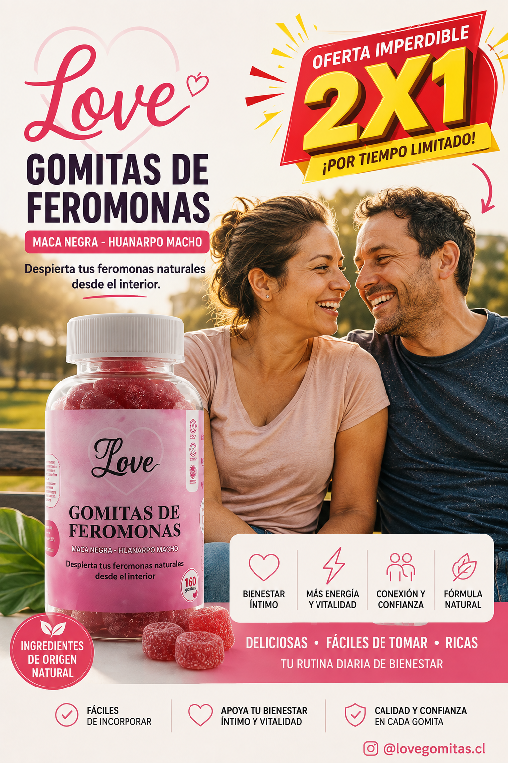 Love Gomitas de Feromonas