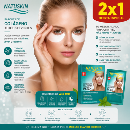 6 Parches colagenos autodisolvente ANTIOJERAS